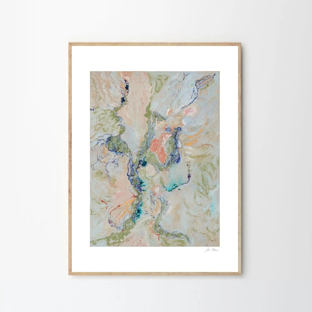 The Poster Club Plagát Quiet Bloom by Sofia Rebecca Iversen 50x70