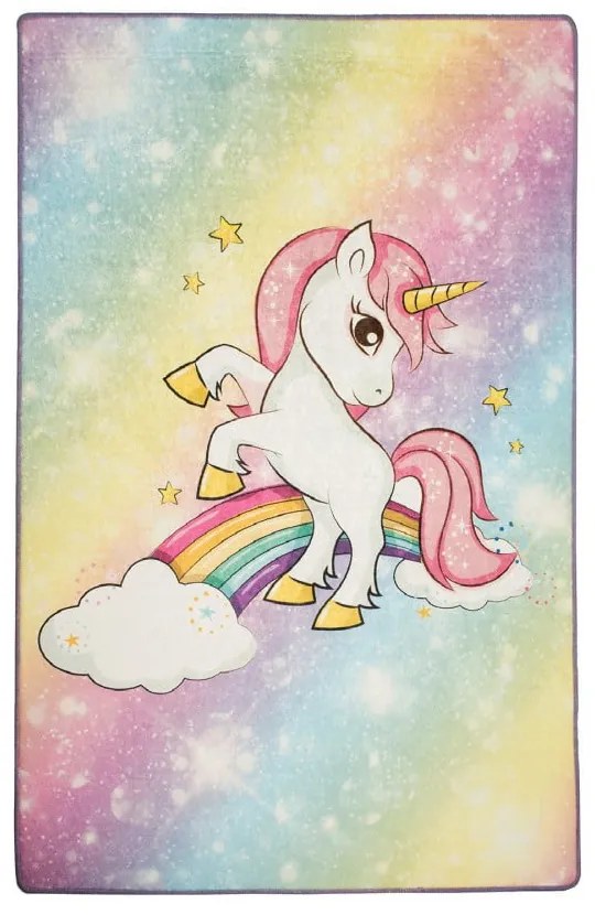 Detský koberec Unicorn, 100 × 160 cm