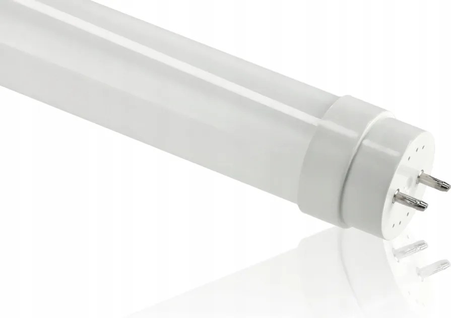 10x LED trubice 120cm 18W 6500K 1800lm T8 G13 - studená biela