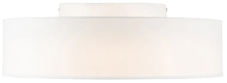 Stropné svietidlo biele 40 cm vrátane LED - Drum LED