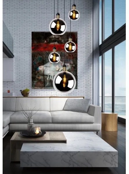 Lucide 34438/05/65 - Luster na lanku JULIUS 5xE27/25W/230V