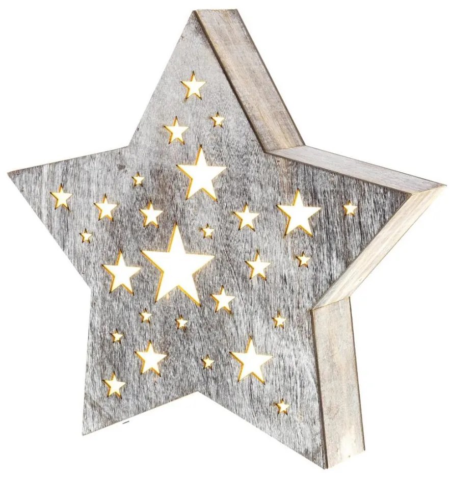 Retlux - LED Vianočná dekorácia 1xLED/2xAAA teplá biela FT0023