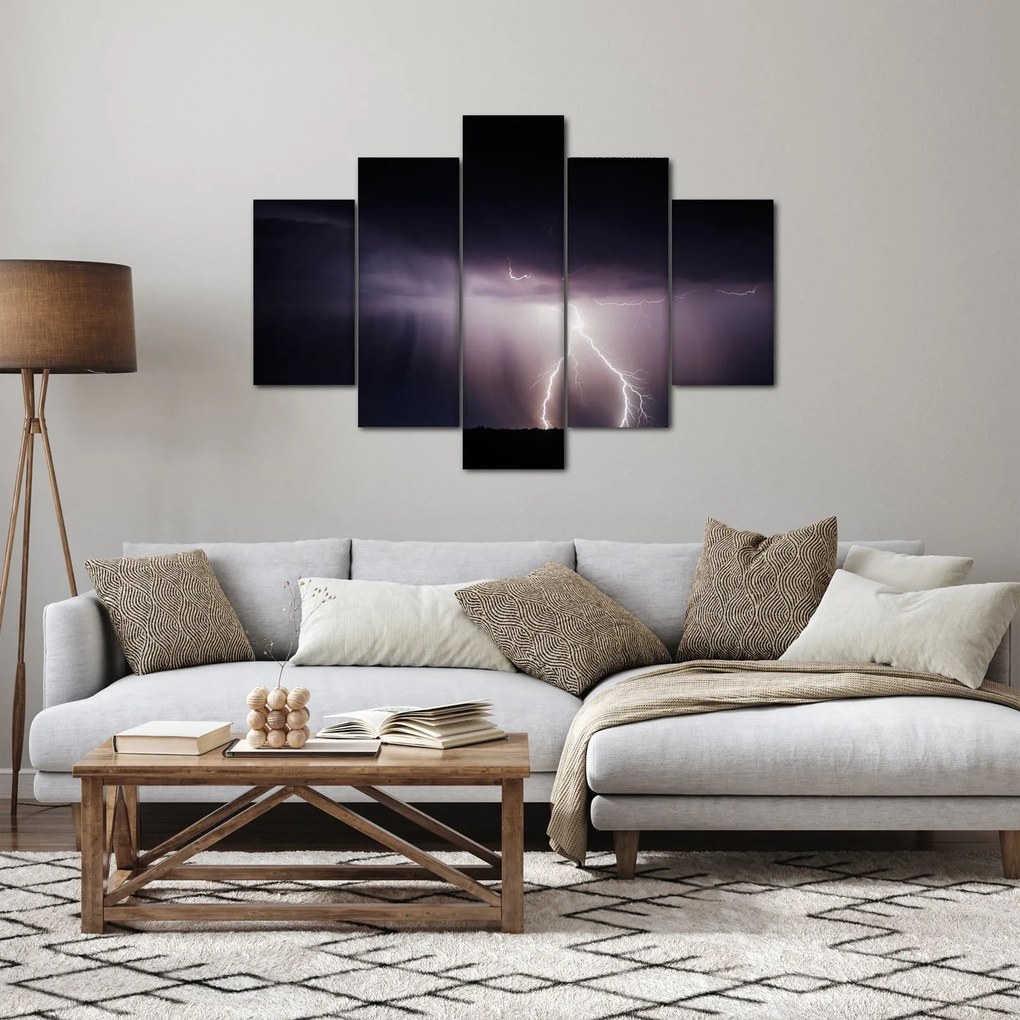 Obraz - Búrka (150x105 cm)