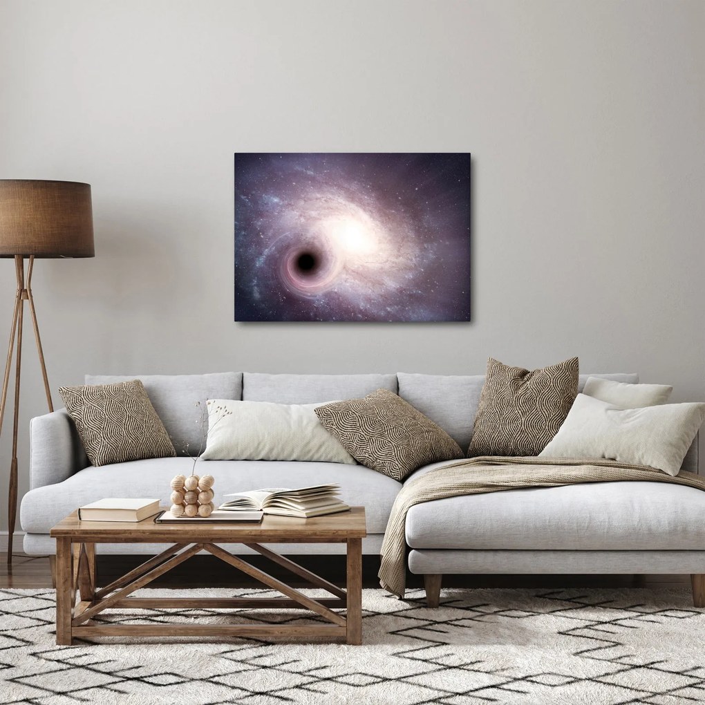 Obraz - Špirálna galaxia (70x50 cm)