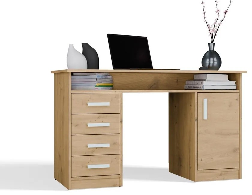 Písací stôl ADA 125 cm dub artisan