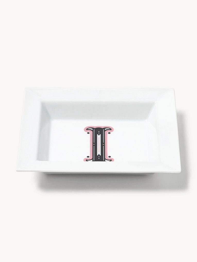 Ručne vyrobený malý podnos Initials, Westwing Collection x MEISSEN