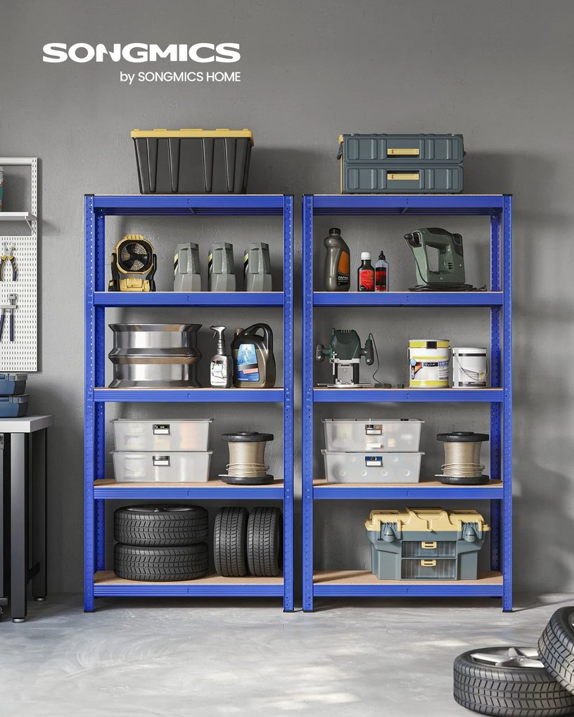 Policový regál SONGMICS 180 x 90 x 40 cm - GLR040Q01