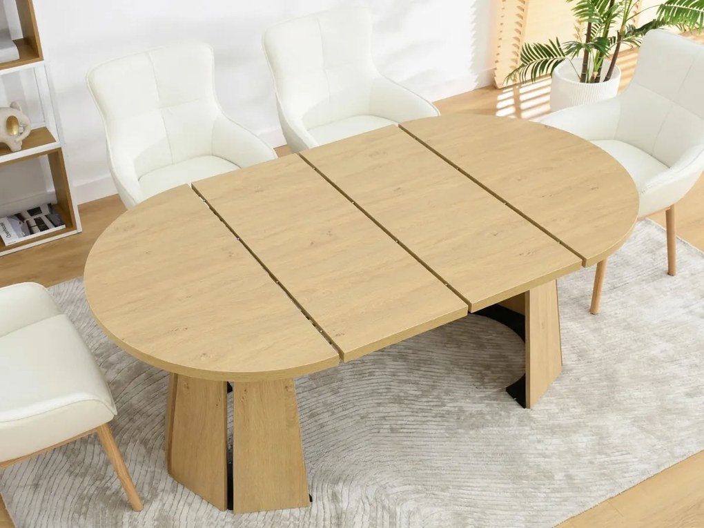 Rozkladací jedálenský stôl ORHAN dub 100 - 180 cm