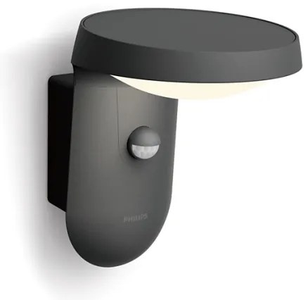Philips - LED Vonkajšie nástenné svietidlo so senzorom TYLA LED/9W/230V 4000K IP44
