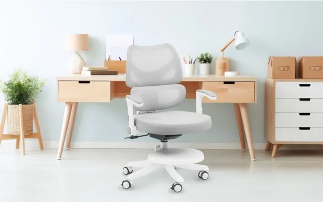 Detská otočná stolička Mark Adler Junior 5.3 Grey