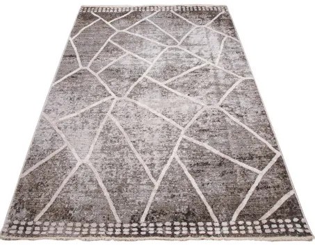 Koberec CAMILLA 607 krémový / sivohnedý