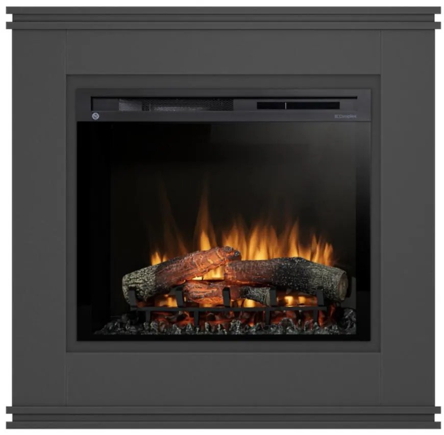 Elektrický krb Vena 28 čierny