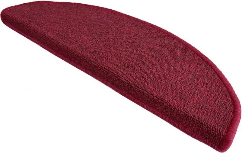 Nášľapy na schody Astra červená polkruh, samolepiaci - 28x65 polkruh (rozmer vrátane ohybu) Vopi
