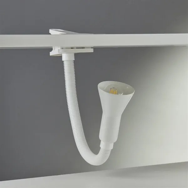 Searchlight EU4122WH - Stolná lampa DESK 1xE14/7W/230V