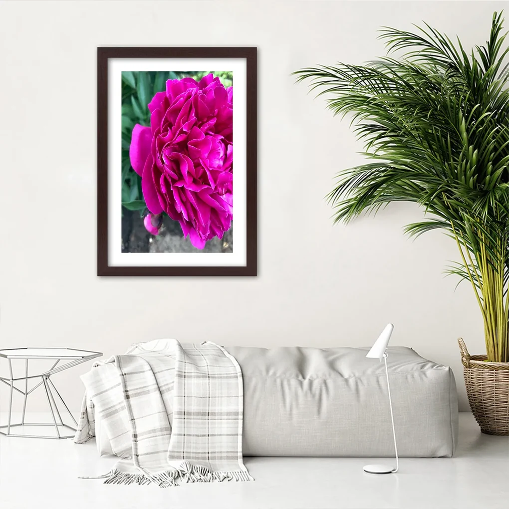 Gario Plagát Ružový veľký kvet Farba rámu: Bez rámu, Rozmery: 40 x 60 cm