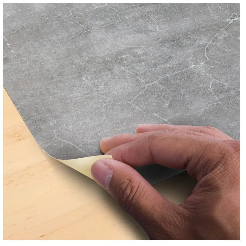 Samolepka na podlahu Ambiance Slab Stickers Waxed Concrete, 60 × 60 cm