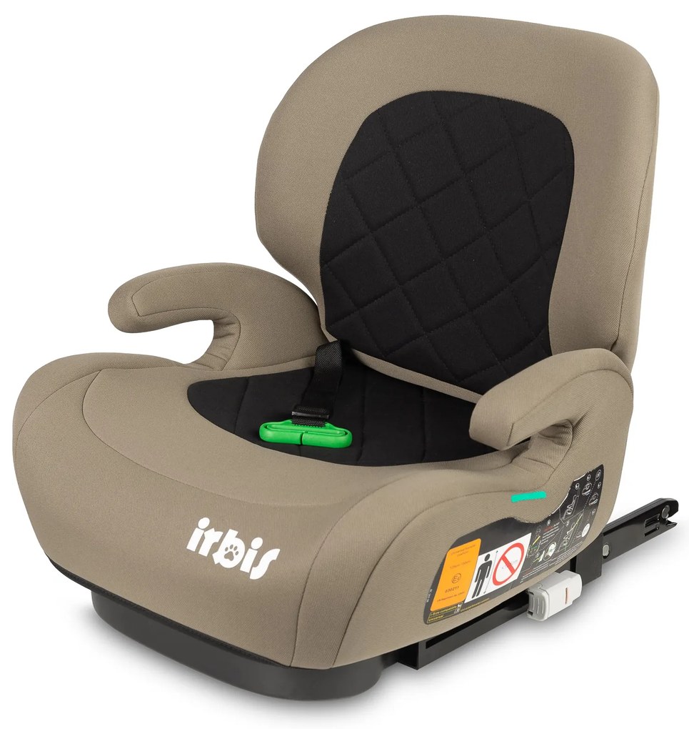 Autosedačka Caretero Irbis I-SIZE 125-150 cm , podsedak s opierkou chrbta Farba: Beige