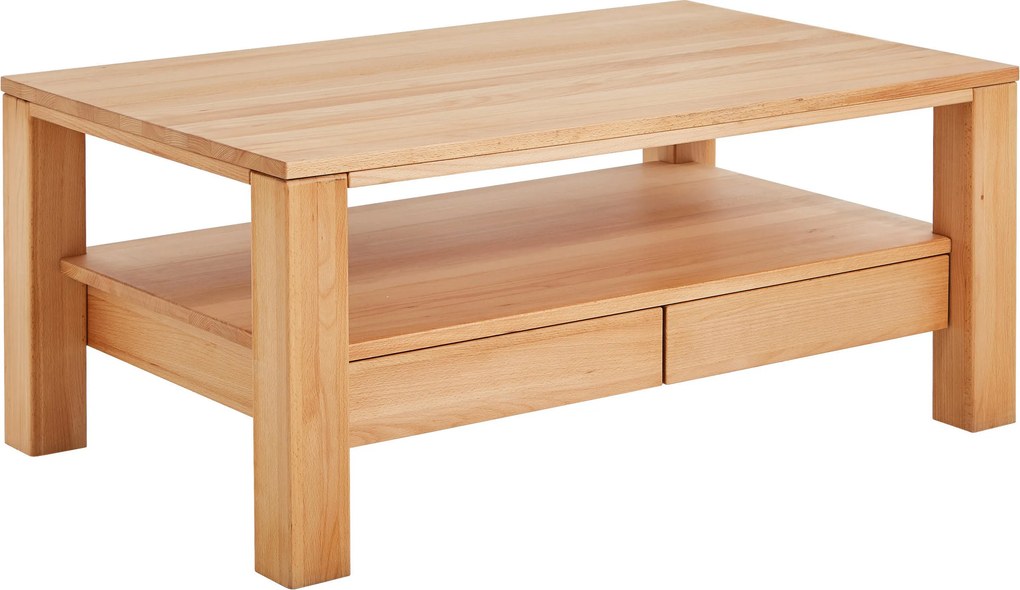 XXXLutz KONFERENČNÝ STOLÍK, farba buka, drevo, 110/70/47,5 cm Linea Natura - Stolíky do obývačky - 002730002403