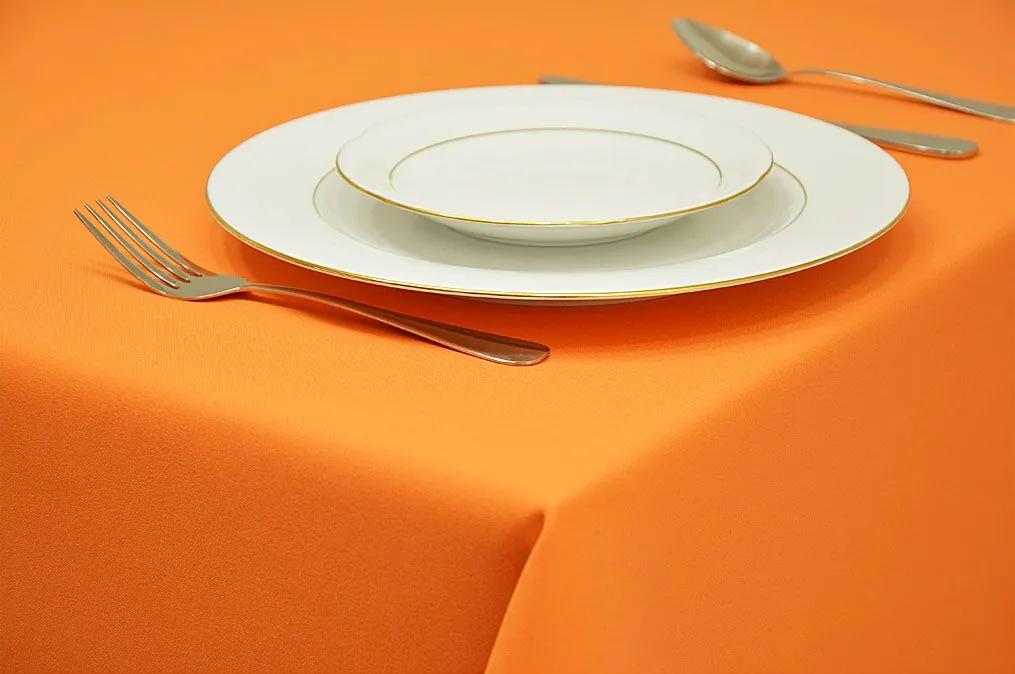 Dekorstudio Obrus na stôl - oranžový Rozmer obrusu (šírka x dĺžka): 140x180cm