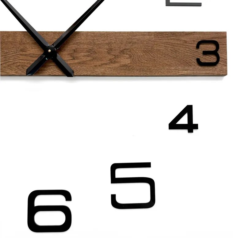 Drevené nástenné hodiny s minimalistickým dizajnom pre interiér | SENTOP MAS023-3073
