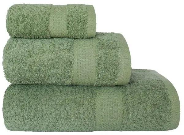 Froté ručník MATEO 70x140 cm zelený