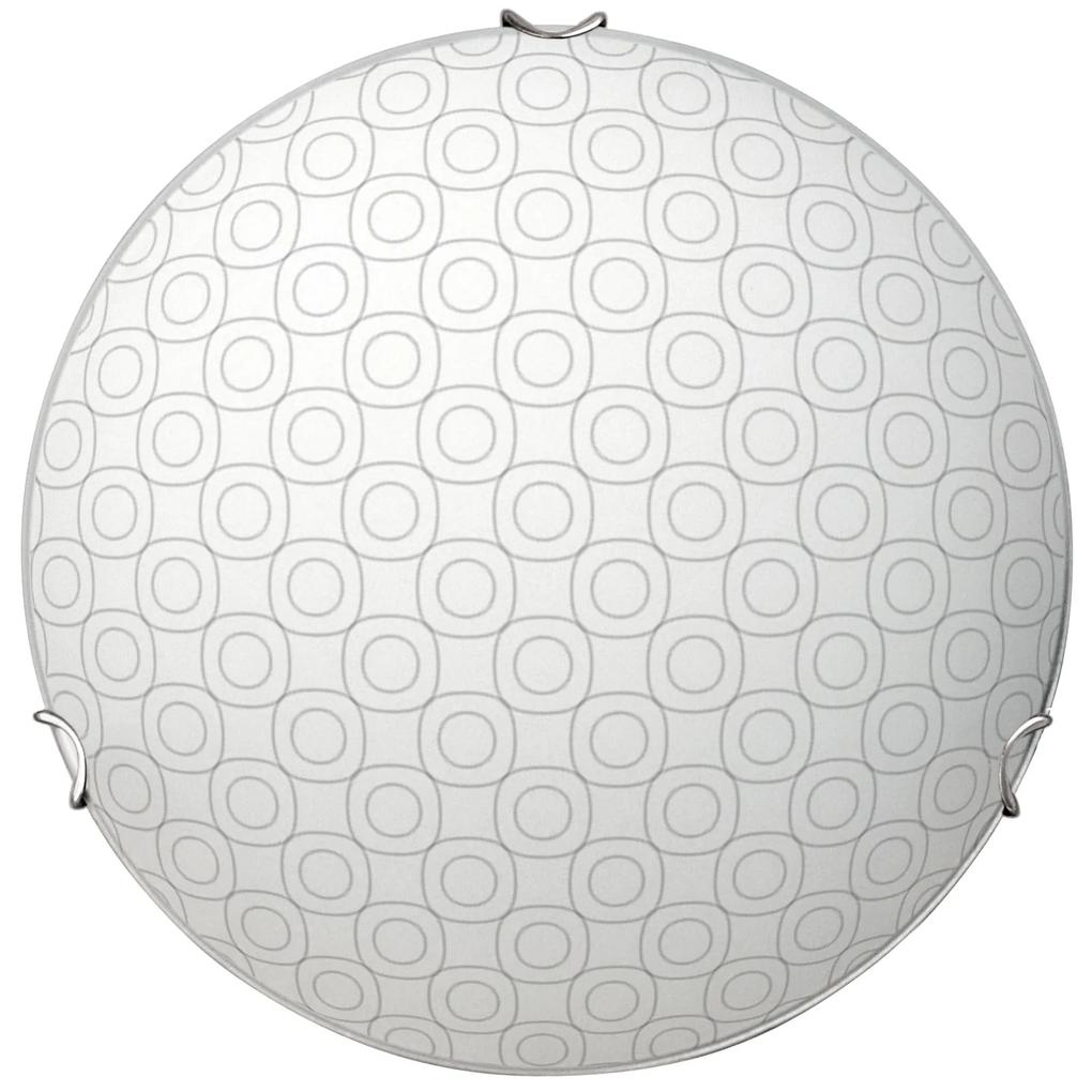 CLX Moderné nástenné / stropné osvetlenie GRANADA, 1xE27, 60W, 30cm, okrúhle