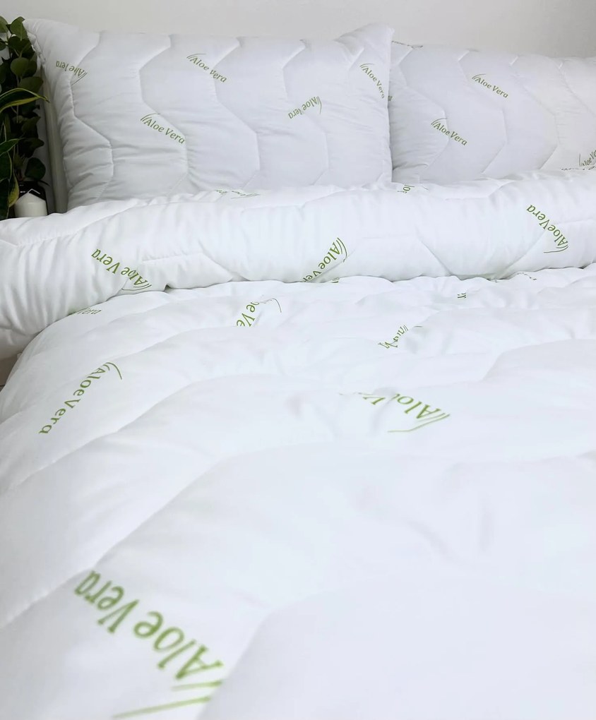 INTERMEDIC SK Set paplón 140x200 cm + vankúš 70x90 cm – Aloe Vera, antialergický, celoročné použitie, zľava -50%