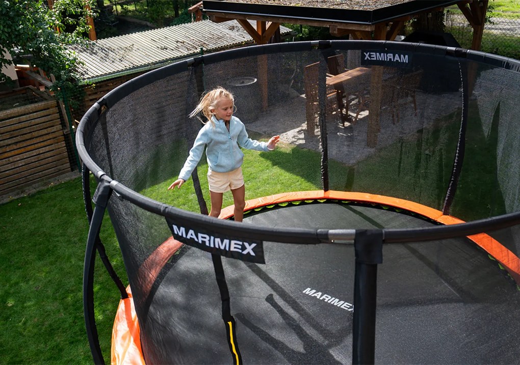 Marimex | Trampolína Marimex Premium 244 cm + vnútorná ochranná sieť + rebrík ZDARMA | 19000103