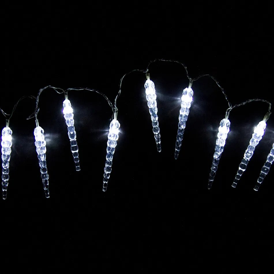 Svetelná reťaz Cencúle 12 cm, 60 LED