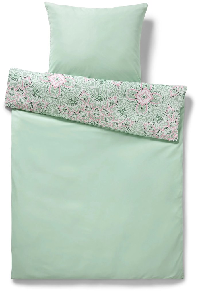 Posteľná bielizeň z mikrovlákna, zelená, štandardná veľkosť