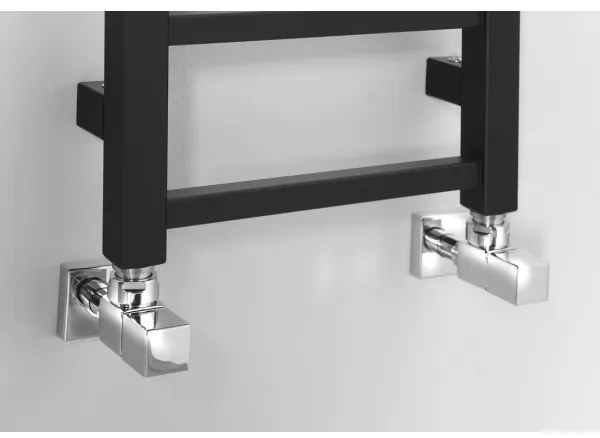 Sapho - Kúpeľňový radiátor METRO LIGHT 211W 30x114 cm matná čierna