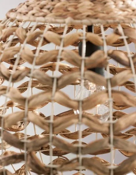Rustikálny luster Griffin 40 hnedá