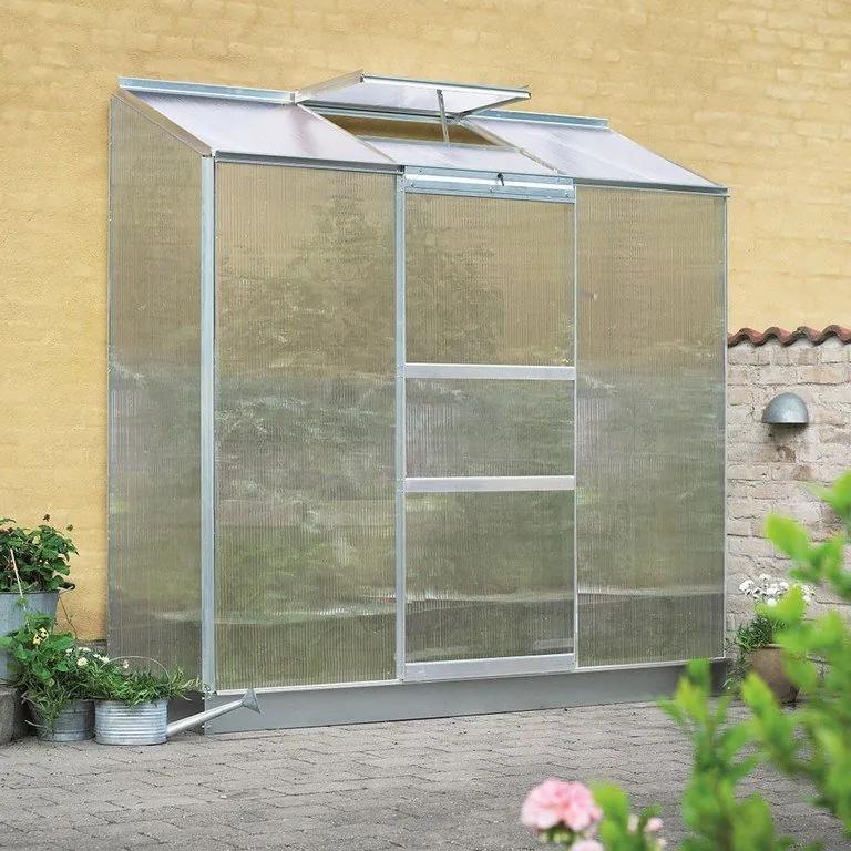 Skleník Halls Altan, Altan 3 / 1.33 m2, 3 mm tabuľové sklo, Hliník
