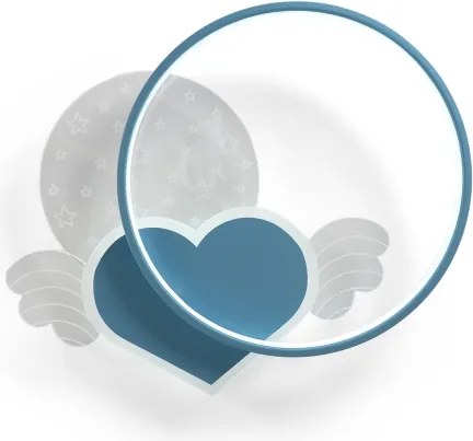 Brilagi - LED Detské stropné svietidlo LOVE LED/48W/230V 3000/4500/6000K modré