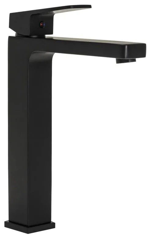 Erga Sara, vysoká umývadlová batéria h-290, čierna matná, ERG-YKA-BU.SARA36-BLK