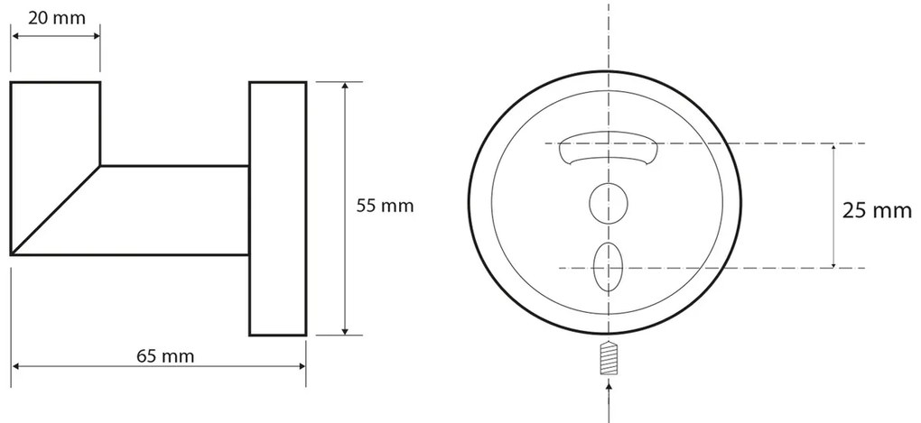 SAPHO XB201 X-Round Black háčik, čierna
