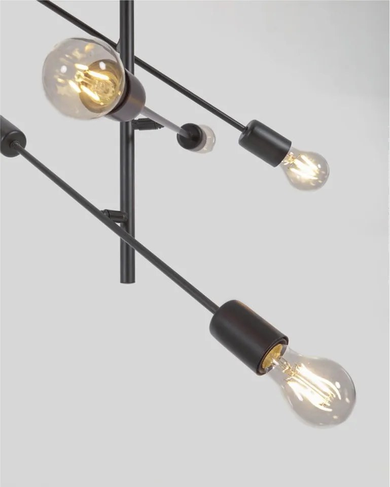 Čierne závesné svietidlo ø 55 cm Spica – Kave Home