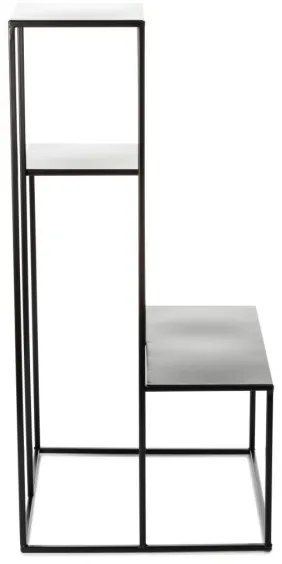 Stojan na kvety KASKADA 85x40 cm čierna