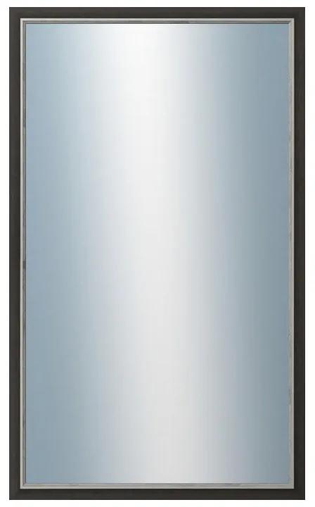 DANTIK - Zrkadlo v rámu, rozmer s rámom 60x100 cm z lišty TAIGA čierna (3108)