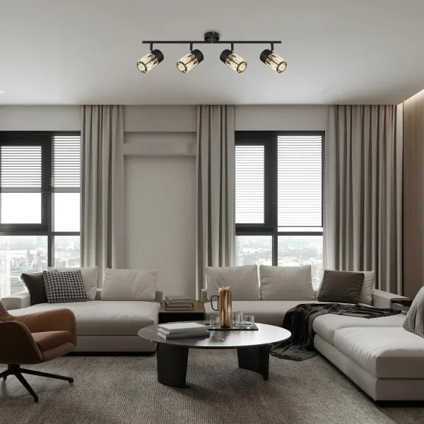 Rabalux 73062 - Bodové svietidlo VENARO 4xE14/15W/230V