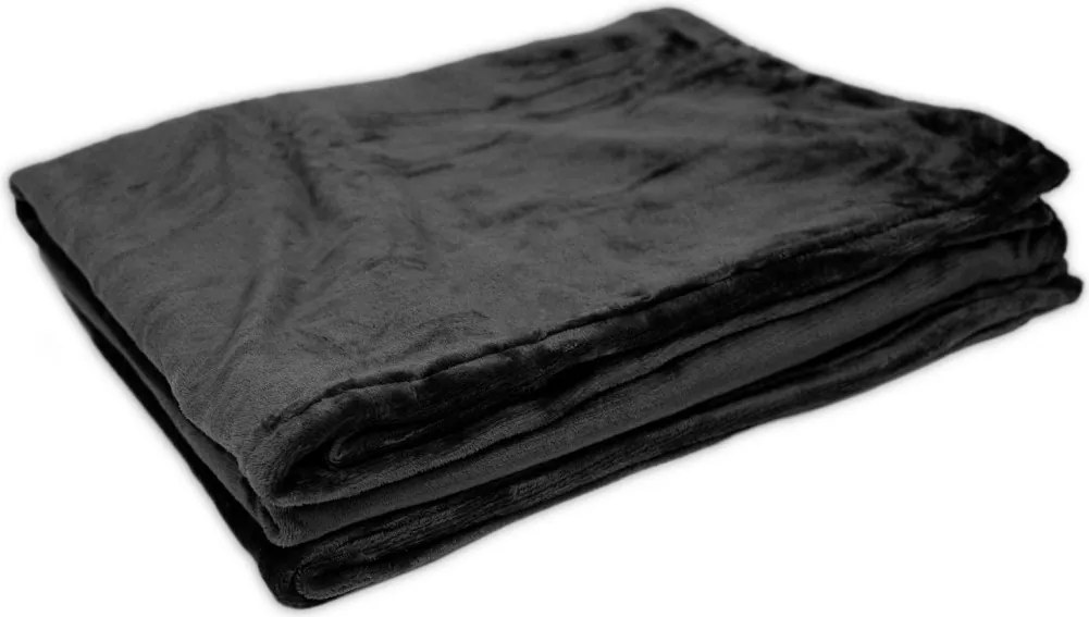 Deka Wilkendorf, antracitová, cashmere touch