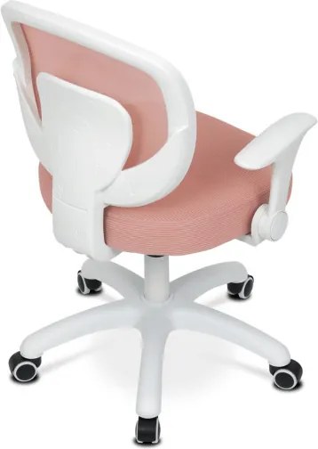 Detská otočná stolička ružová KA-K1062 PINK
