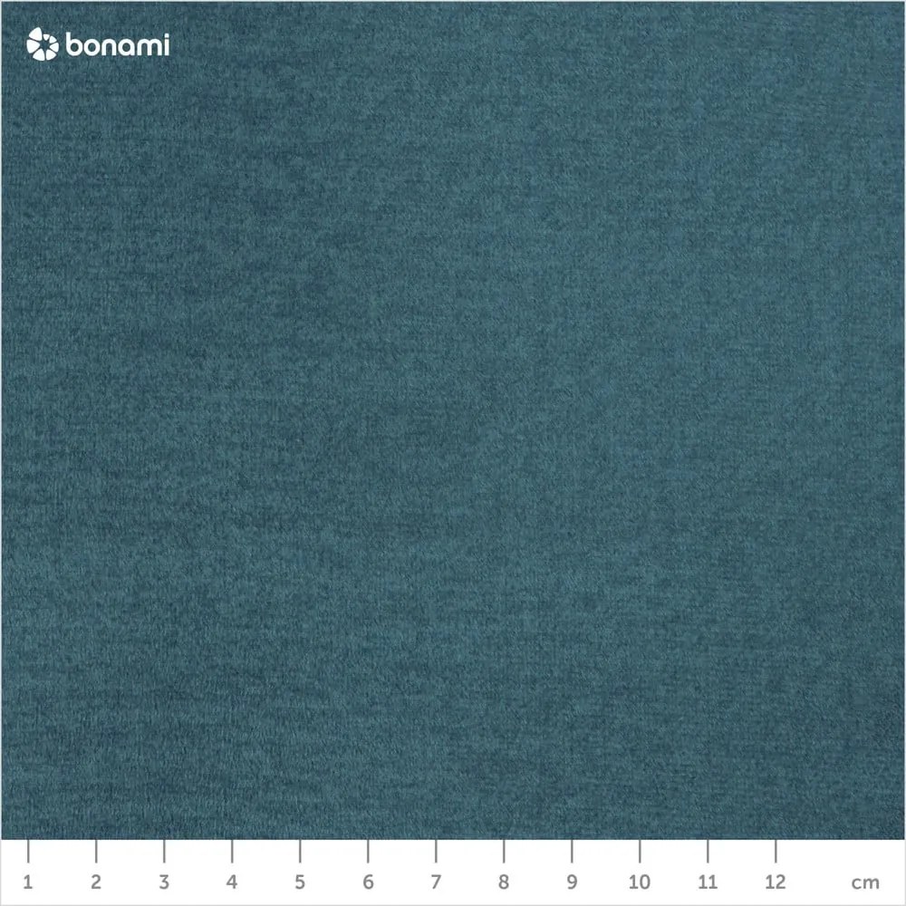 Modrá zamatová rozkladacia pohovka Milo Casa Luca