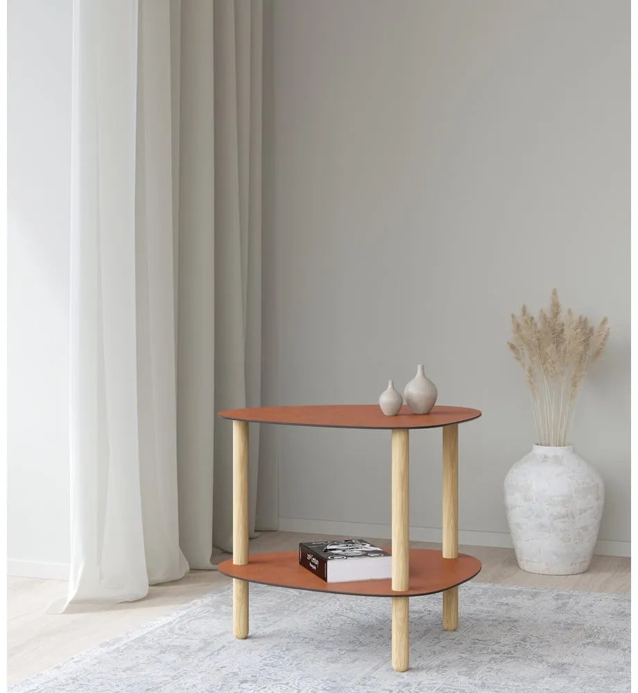 Odkladací stolík 44x45 cm Curve L Bull – LIND DNA