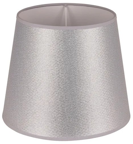 Duolla - Tienidlo k stolnej lampe CLASSIC M E27 pr. 24 cm strieborná