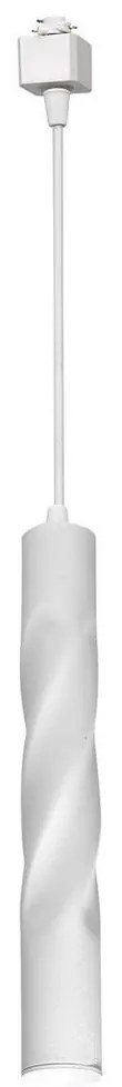 LED Luster na lanku do lištového systému TRACK PENDANT LED/3W/230V biela