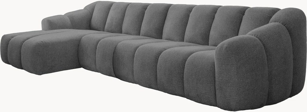 Ženilková rohová pohovka Shell