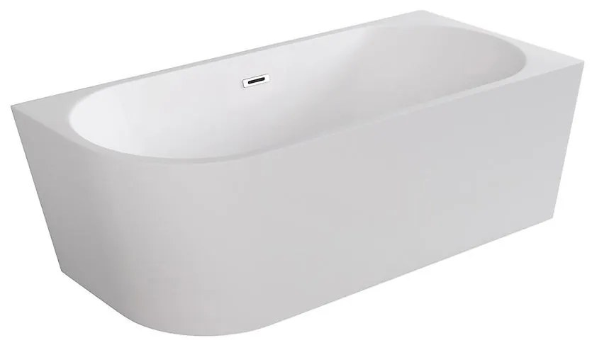 Nástenná rohová voľne stojaca vaňa Zoya 150/75 vpravo + klik-klak so zlatým prevodom