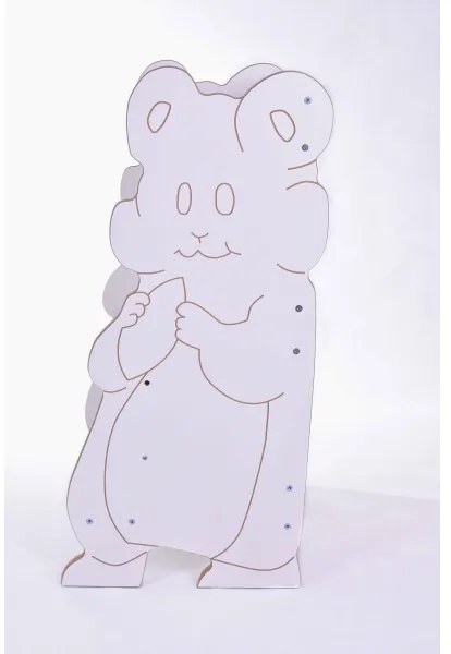 Učiaca veža HAMSTER biela