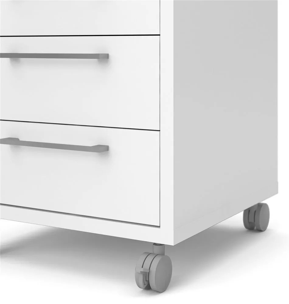 Biela uzamykateľná skrinka 48x68 cm Prima – Tvilum